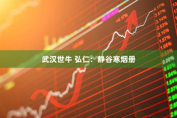 武汉世牛 弘仁：静谷寒烟册